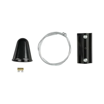 V-TAC tracklight sín függeszték szett, fekete - SKU 3565