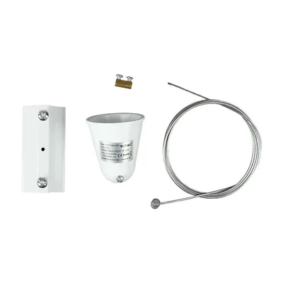 V-TAC tracklight sín függeszték szett, fehér - SKU 3566