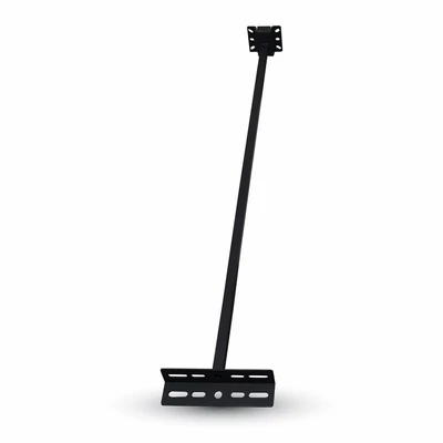 V-TAC LED reflektor tartó fekete konzol - SKU 3622