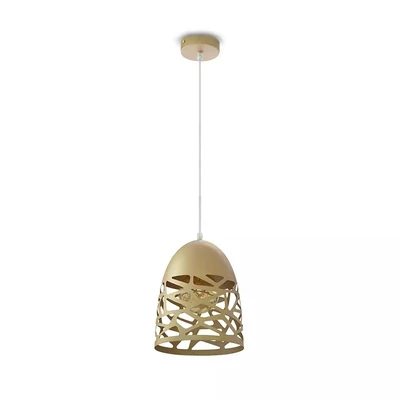 Pendant Light Champean Gold With Gold Canopy