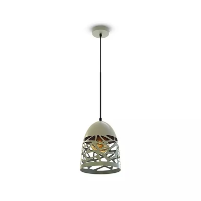 Pendant Light Matt Grey With Matt Grey