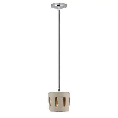 Pendant Light Concrete+Lampshade 200/200мм