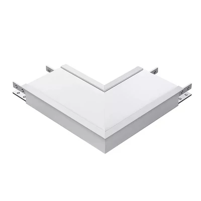 V-TAC fehér, 90mm L alakú toldó süllyeszthető lineáris LED lámpákhoz 10W természetes fehér - SKU 395