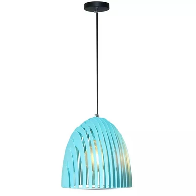 Pendant Light Cone Prism Blue D250*270mm