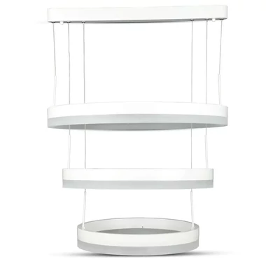 92W Soft Light Chandelier Dimmable White 3000K