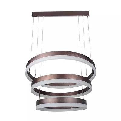 92W Soft Light Chandelier Dimmable Coffee 3000K