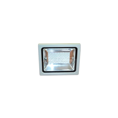 V-TAC 30W RGB LED reflektor, távirányítóval vezérelhető, ezüst házzal - SKU 5755