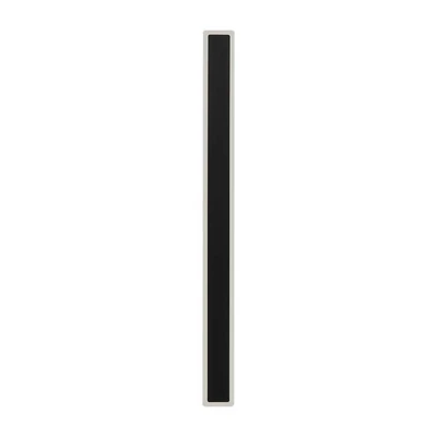 V-TAC 17W Fekete fali lámpa, IP65, meleg fehér, 125 Lm/W - SKU 6830