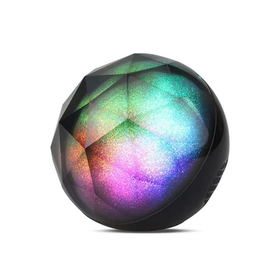 V-TAC RGB bluetooth hangszóró beépített mikrofonnal, TWS funkcióval - fekete - SKU 7722