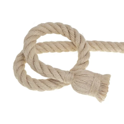 Kender kötél lámpa függeszték E27 foglalattal