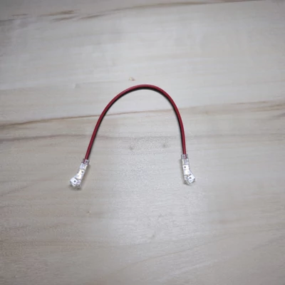 5mm egyszínű/2pin COB LED szalag flexibilis toldó csatlakozó