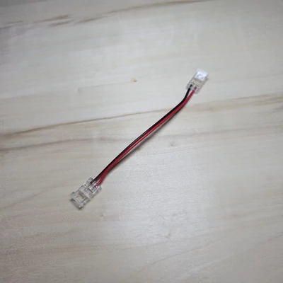 8mm egyszínű/2pin SMD LED szalag flexibilis toldó csatlakozó