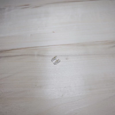 10mm egyszínű/2pin COB/SMD LED szalag betáp csatlakozó