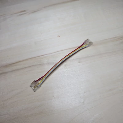 10mm CCT/Futófény/3pin COB LED szalag flexibilis toldó csatlakozó