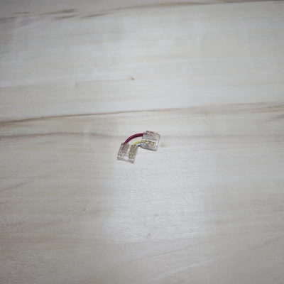 10mm CCT/Futófény/3pin COB LED szalag saroktoldó csatlakozó