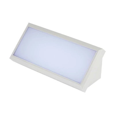 12W LED Landscape Outdoor Soft Light-Medium 6500K White Body IP65