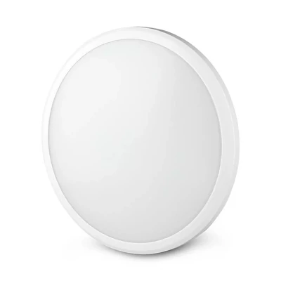 V-TAC 12W mennyezeti LED lámpa, mozgásérzékelővel, IP54, hideg fehér - SKU 938