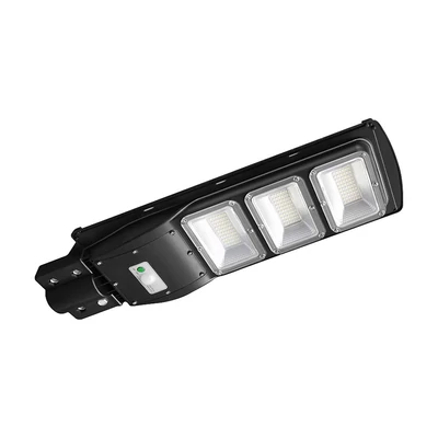 V-TAC 12W műanyag napelemes térvilágító, mozgásérzékelővel, hideg fehér - SKU 95534