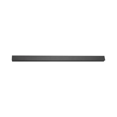 V-TAC 23W lineáris fali LED lámpa, 141cm, fekete, meleg fehér - SKU 10436