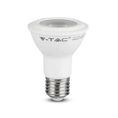 LED Bulb - SAMSUNG CHIP 5.8W E27 PAR20  Plastic 6400K