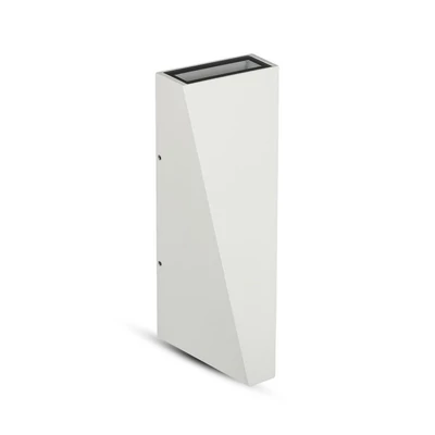 V-TAC 6W kültéri, fehér, fali LED lámpa meleg fehér - SKU 8295