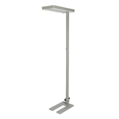 V-TAC 80W ezüst LED dimmelhető állólámpa, természetes fehér - SKU 8523
