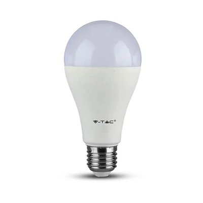 V-TAC 8.5W E27 hideg fehér A60 LED égő csomag (3 db) - SKU 217242