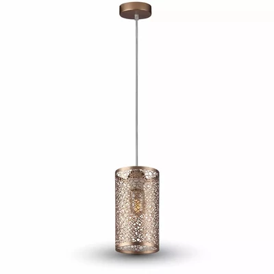 Pendant Light Champean Gold With Gold Canopy