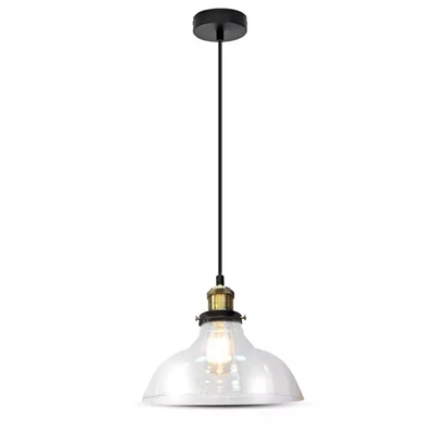 Glass Pendant Light Clear Glass ф245