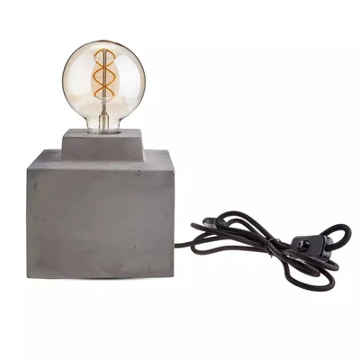 Concrete Table Lamp Ф160мм