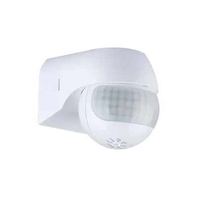 PIR Wall Sensor With Moving Head White