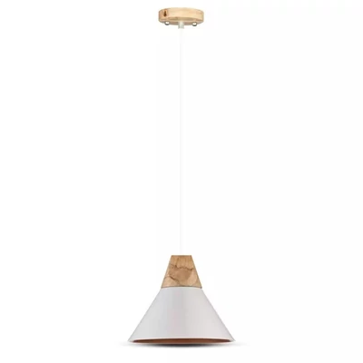 Aluminium Pendant Light  White