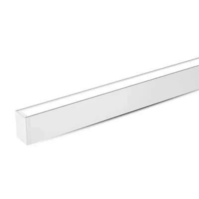 LED Linear Light SAMSUNG CHIP - 40W Hanging Suspension White Body 6400K 1200x35x67mm