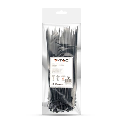 Cable Tie - 2.5* 200mm Black 100pcs/Pack