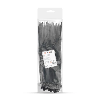 Cable Tie - 4.5*300mm Black 100pcs/Pack