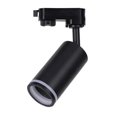 V-TAC fekete tracklight sínbe való GU10 spot lámpatest - SKU 6784
