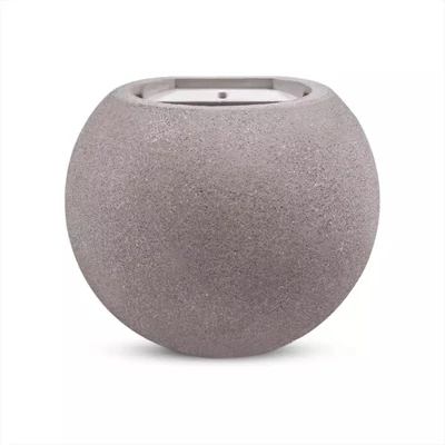 G9 25W LED Concrete Wall Lamp Round Light Grey IP20