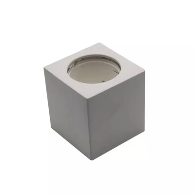 GU10 Fitting Square Gypsum White