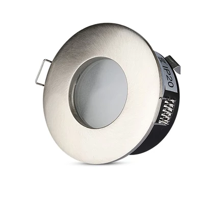 GU10 Fitting Matt Round ф84 Satin Nickel