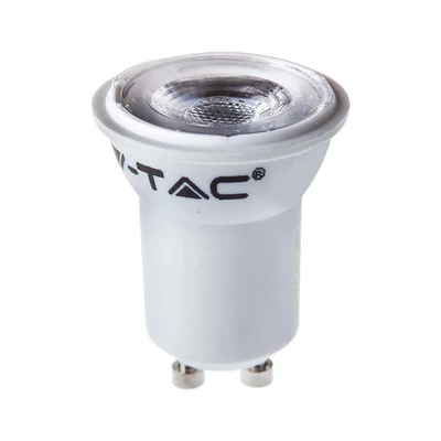 V-TAC kisfejű GU10 LED spot égő 2W meleg fehér 38°, ø35mm széles - SKU 21869