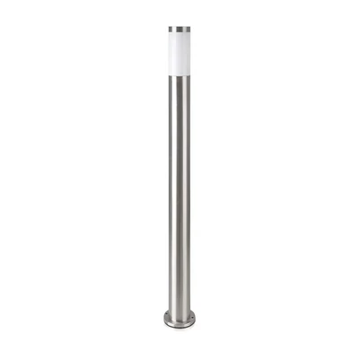 E27 Bollard Lamp 110CM With Stainless Steel Satin Nickel IP44