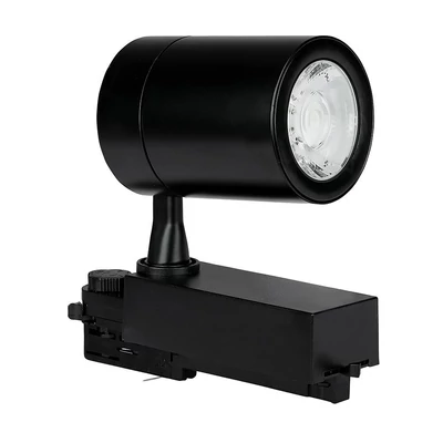 V-TAC LED 10°-os sínes spotlámpa, mozgatható fejjel, 35W természetes fehér - SKU 211286