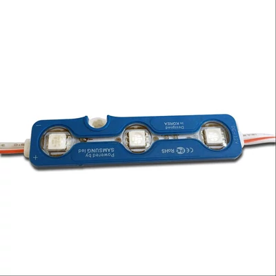 LED Module 3SMD Chips SMD5050 Blue IP67