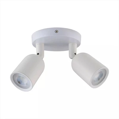 2*GU10 Wall Fitting  White