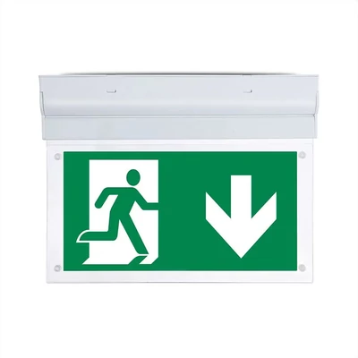 2W LED Wall Surface Emergency Exit Light 6000K