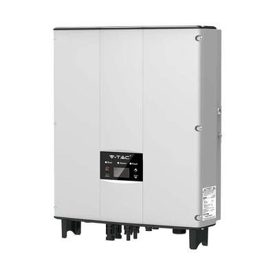 V-TAC napelemekhez való egyfázisú 3kW On-Grid rendszerű inverter, LCD kijelzővel - SKU 11369