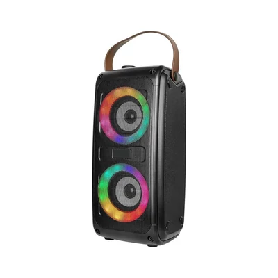 10W Rechargeable Speaker With USB &amp; TF Card RGB 2*3inch