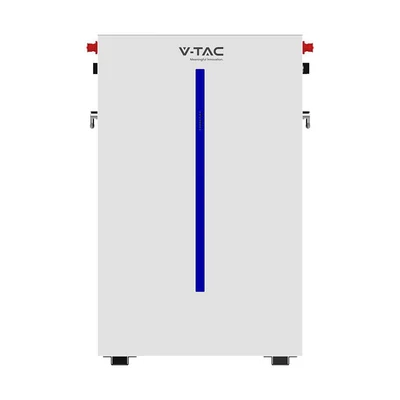 V-TAC szolár 51,2V 6 kWh CEI 0-21 szabvány, napelem inverterekhez való Deye akkumulátor - SKU 11539