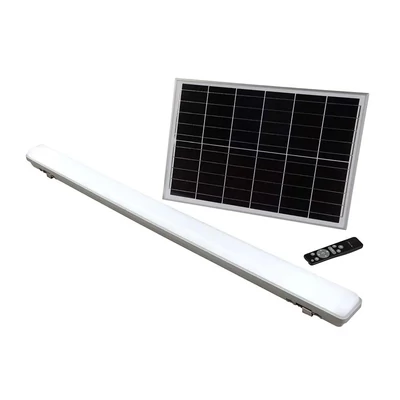 LED Solar Tri-Proof Light 12000mm 18W With Sensor and RF Control 3 in 1 IP65