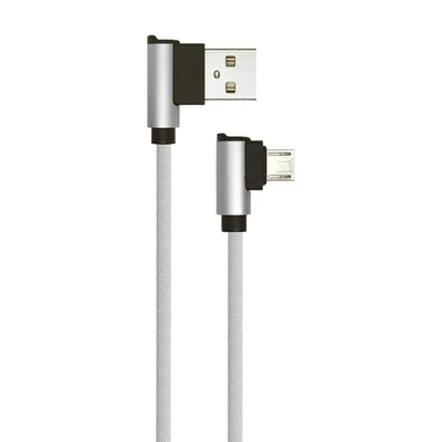 V-TAC szürke, USB - Micro USB 1m hálózati kábel - SKU 8636